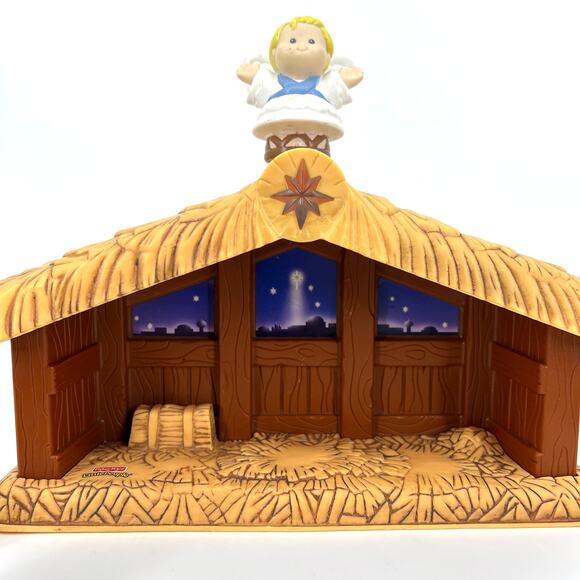 Vintage Fisher Price Musical Nativity Set Works 14 Pieces **READ** - Picture 3 of 7